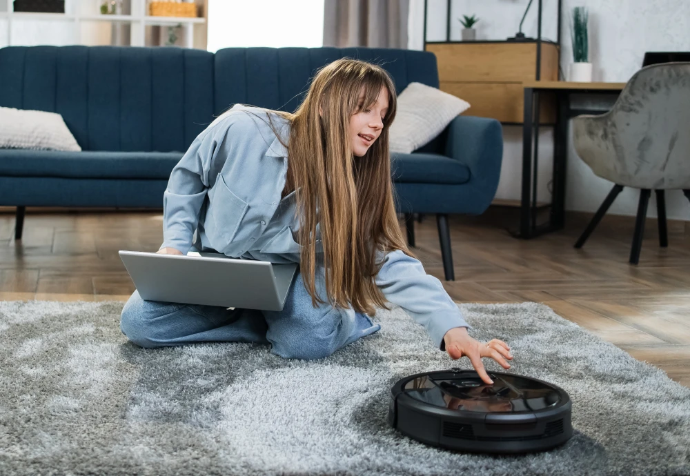 self cleaning mop and vacuum robot